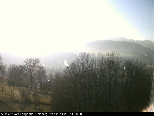 Webcam-Bild: Aussicht vom Dorfberg in Langnau 20071128-110500
