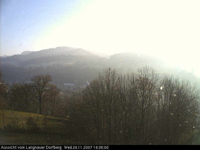 Webcam-Bild: Aussicht vom Dorfberg in Langnau 20071128-150500