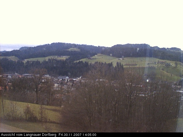 Webcam-Bild: Aussicht vom Dorfberg in Langnau 20071130-140500