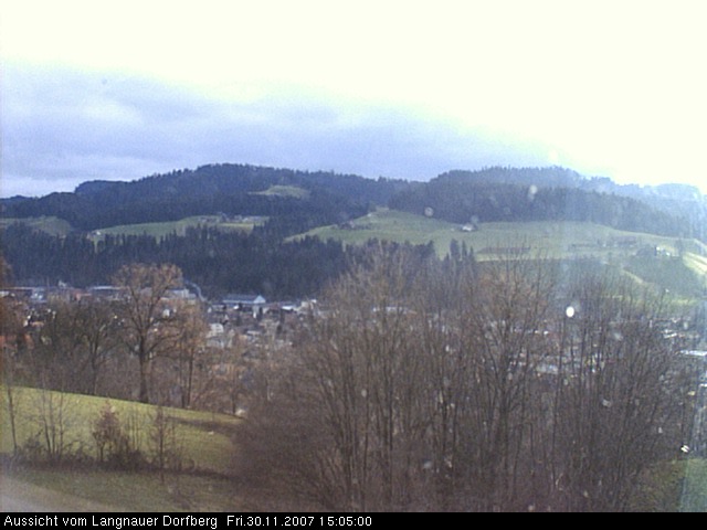 Webcam-Bild: Aussicht vom Dorfberg in Langnau 20071130-150500
