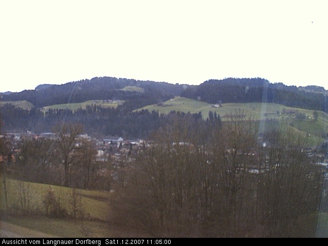 Webcam-Bild: Aussicht vom Dorfberg in Langnau 20071201-110500