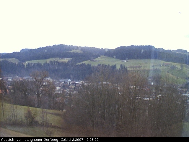 Webcam-Bild: Aussicht vom Dorfberg in Langnau 20071201-120500