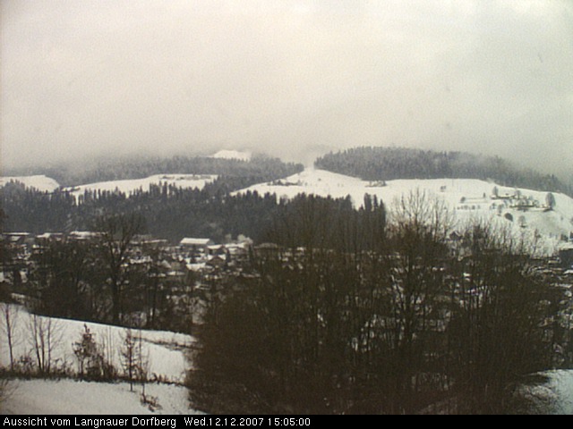 Webcam-Bild: Aussicht vom Dorfberg in Langnau 20071212-150500