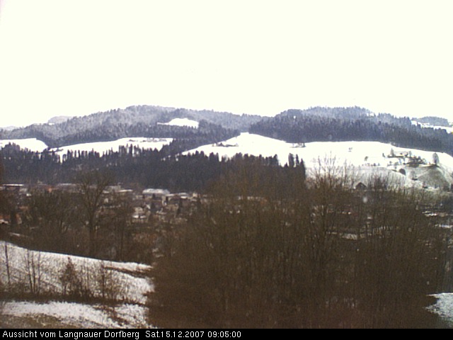 Webcam-Bild: Aussicht vom Dorfberg in Langnau 20071215-090500