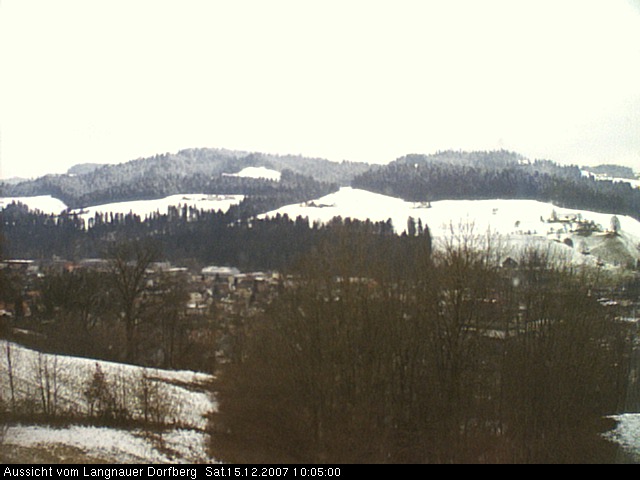 Webcam-Bild: Aussicht vom Dorfberg in Langnau 20071215-100500