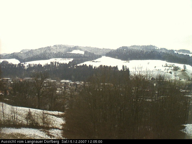 Webcam-Bild: Aussicht vom Dorfberg in Langnau 20071215-120500