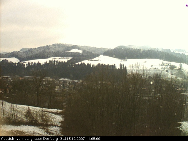 Webcam-Bild: Aussicht vom Dorfberg in Langnau 20071215-140500