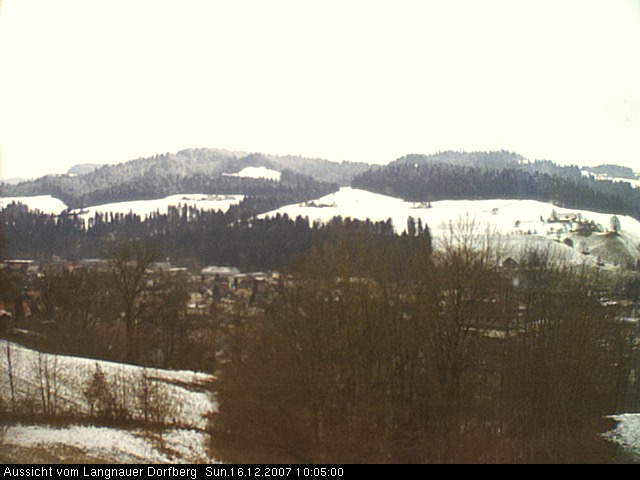 Webcam-Bild: Aussicht vom Dorfberg in Langnau 20071216-100500