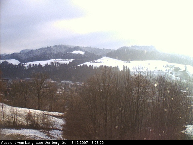 Webcam-Bild: Aussicht vom Dorfberg in Langnau 20071216-150500