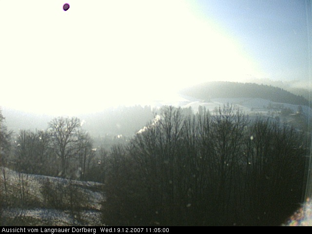 Webcam-Bild: Aussicht vom Dorfberg in Langnau 20071219-110500