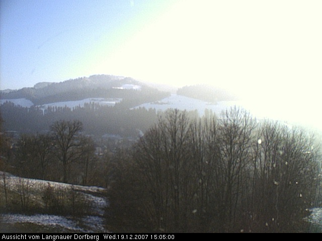 Webcam-Bild: Aussicht vom Dorfberg in Langnau 20071219-150500