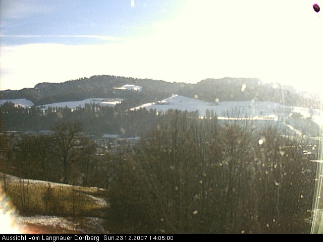 Webcam-Bild: Aussicht vom Dorfberg in Langnau 20071223-140500