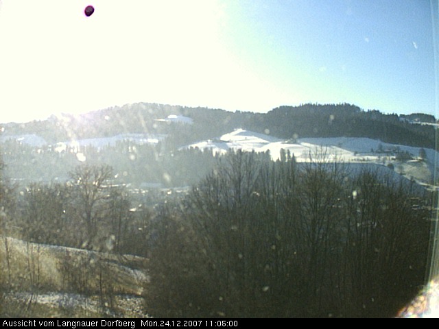Webcam-Bild: Aussicht vom Dorfberg in Langnau 20071224-110500