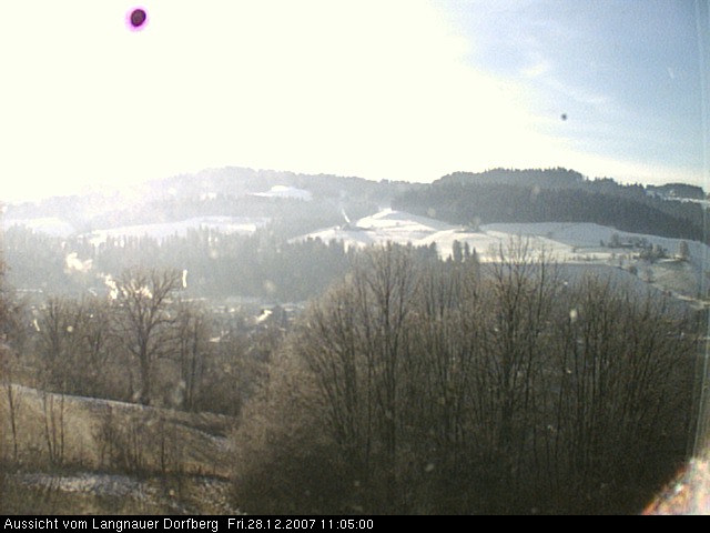 Webcam-Bild: Aussicht vom Dorfberg in Langnau 20071228-110500