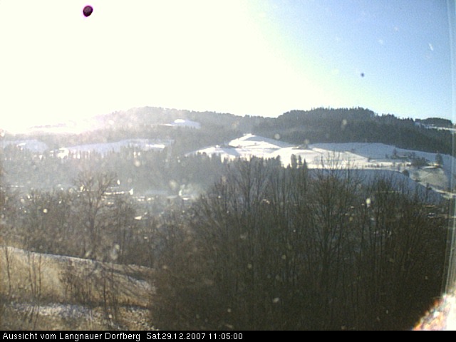 Webcam-Bild: Aussicht vom Dorfberg in Langnau 20071229-110500