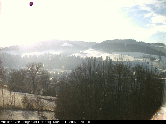 Webcam-Bild: Aussicht vom Dorfberg in Langnau 20071231-110500