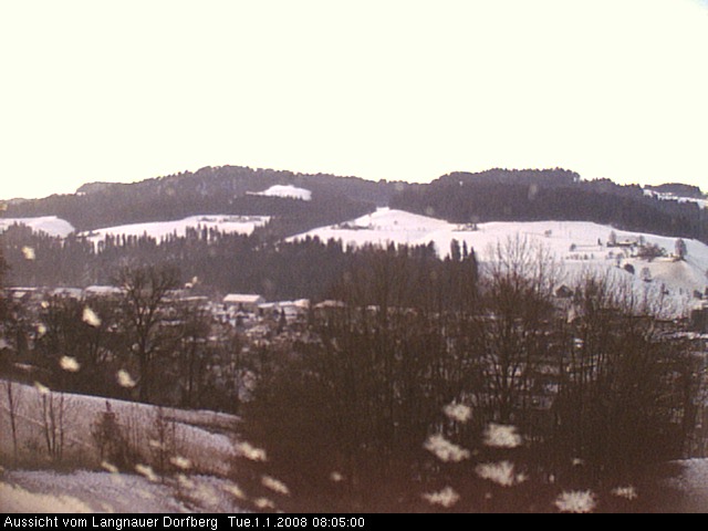 Webcam-Bild: Aussicht vom Dorfberg in Langnau 20080101-080500