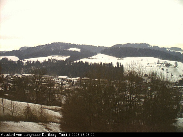 Webcam-Bild: Aussicht vom Dorfberg in Langnau 20080101-150500