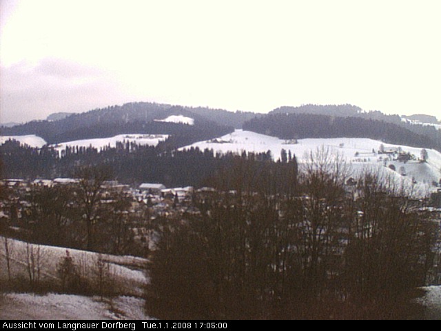 Webcam-Bild: Aussicht vom Dorfberg in Langnau 20080101-170500