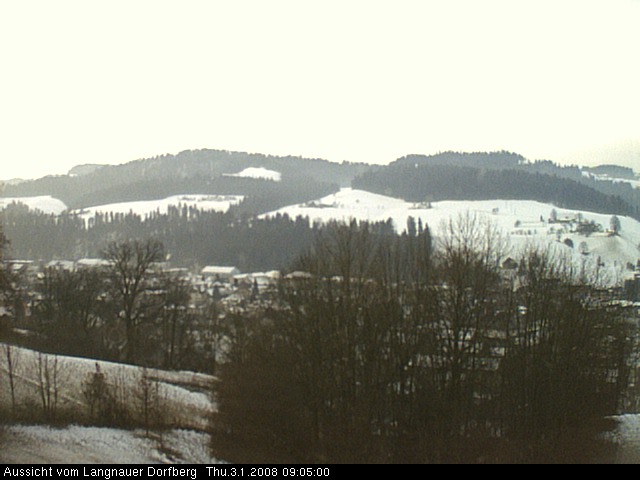 Webcam-Bild: Aussicht vom Dorfberg in Langnau 20080103-090500