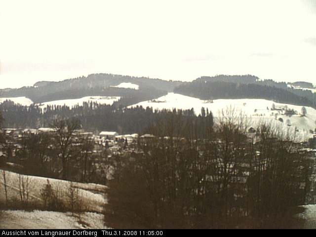 Webcam-Bild: Aussicht vom Dorfberg in Langnau 20080103-110500