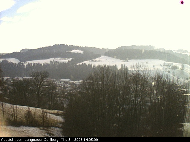 Webcam-Bild: Aussicht vom Dorfberg in Langnau 20080103-140500