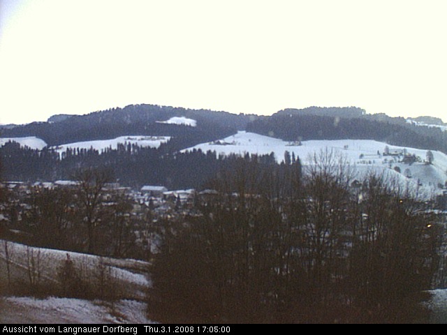 Webcam-Bild: Aussicht vom Dorfberg in Langnau 20080103-170500