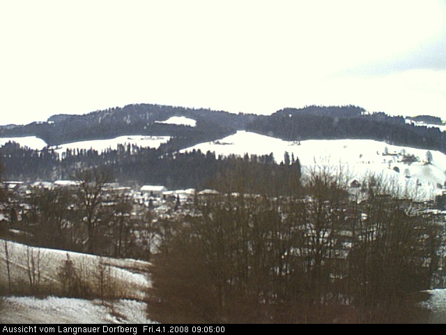 Webcam-Bild: Aussicht vom Dorfberg in Langnau 20080104-090500