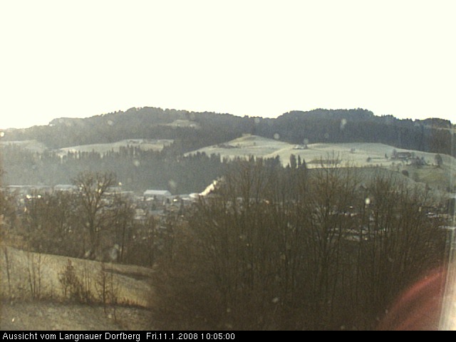Webcam-Bild: Aussicht vom Dorfberg in Langnau 20080111-100500