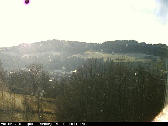 Webcam-Bild: Aussicht vom Dorfberg in Langnau 20080111-110500