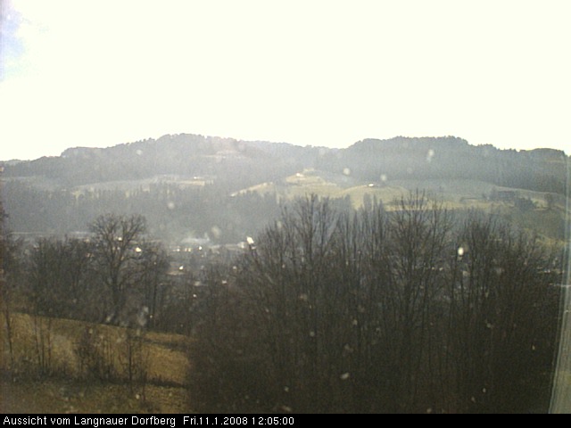 Webcam-Bild: Aussicht vom Dorfberg in Langnau 20080111-120500