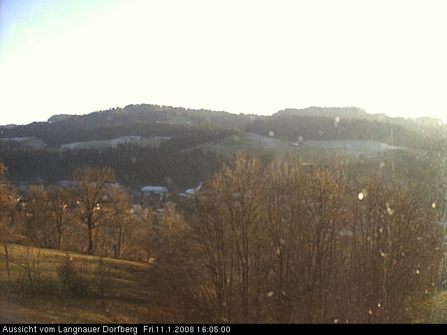 Webcam-Bild: Aussicht vom Dorfberg in Langnau 20080111-160500
