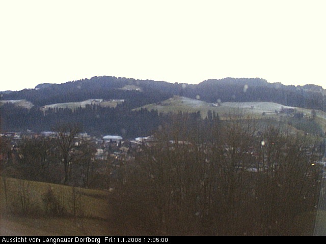 Webcam-Bild: Aussicht vom Dorfberg in Langnau 20080111-170500