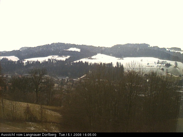 Webcam-Bild: Aussicht vom Dorfberg in Langnau 20080115-160500