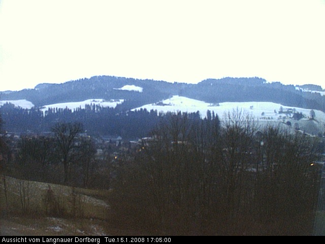 Webcam-Bild: Aussicht vom Dorfberg in Langnau 20080115-170500