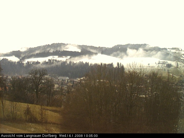 Webcam-Bild: Aussicht vom Dorfberg in Langnau 20080116-100500