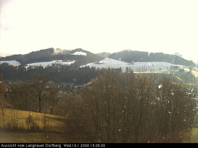 Webcam-Bild: Aussicht vom Dorfberg in Langnau 20080116-150500