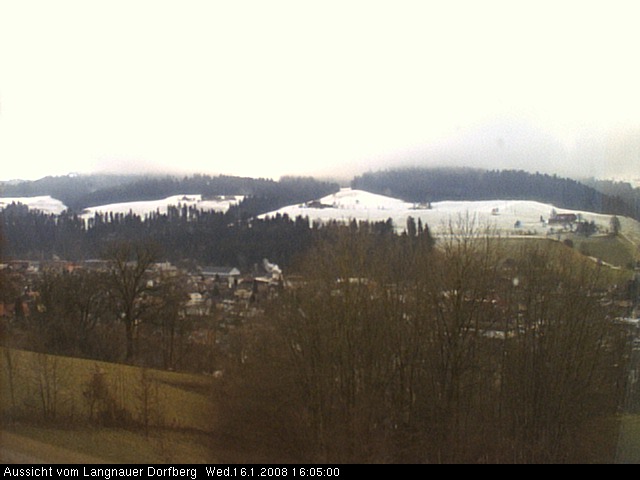 Webcam-Bild: Aussicht vom Dorfberg in Langnau 20080116-160500