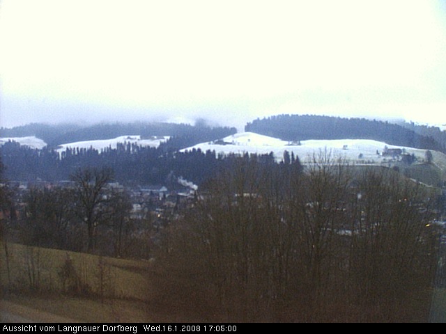 Webcam-Bild: Aussicht vom Dorfberg in Langnau 20080116-170500