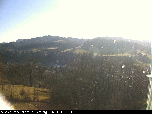 Webcam-Bild: Aussicht vom Dorfberg in Langnau 20080120-140500