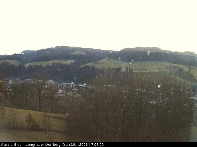 Webcam-Bild: Aussicht vom Dorfberg in Langnau 20080120-170500