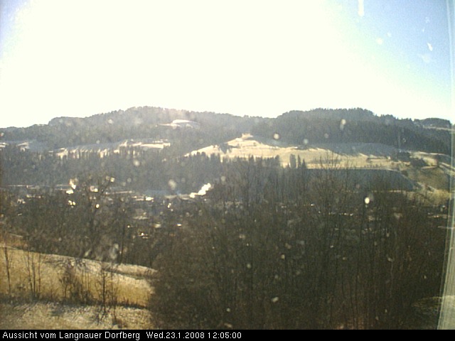 Webcam-Bild: Aussicht vom Dorfberg in Langnau 20080123-120500
