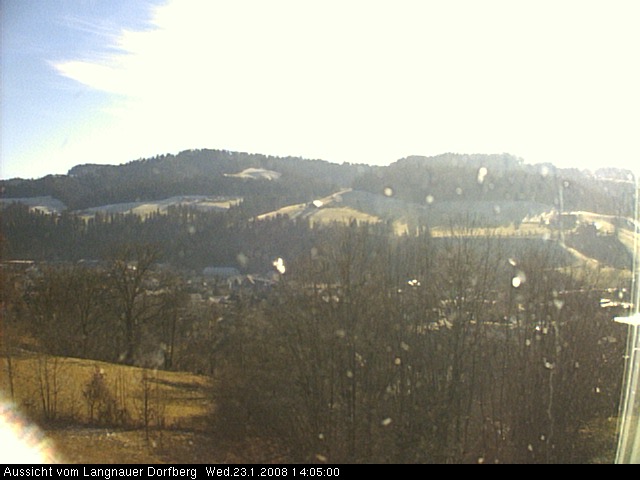 Webcam-Bild: Aussicht vom Dorfberg in Langnau 20080123-140500