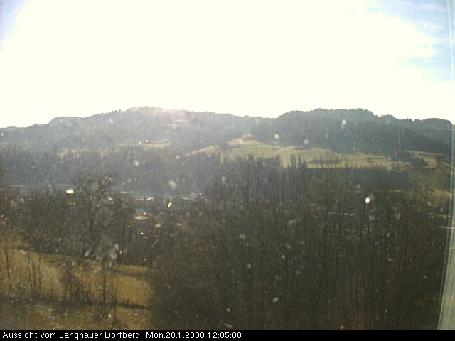 Webcam-Bild: Aussicht vom Dorfberg in Langnau 20080128-120500