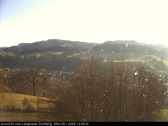 Webcam-Bild: Aussicht vom Dorfberg in Langnau 20080128-150500