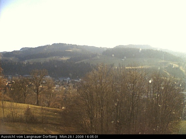 Webcam-Bild: Aussicht vom Dorfberg in Langnau 20080128-160500