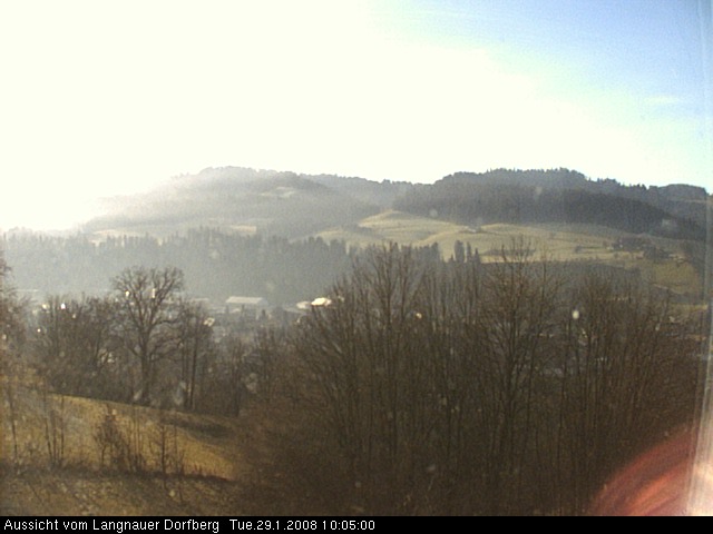 Webcam-Bild: Aussicht vom Dorfberg in Langnau 20080129-100500