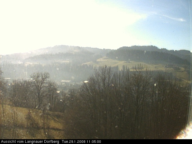 Webcam-Bild: Aussicht vom Dorfberg in Langnau 20080129-110500