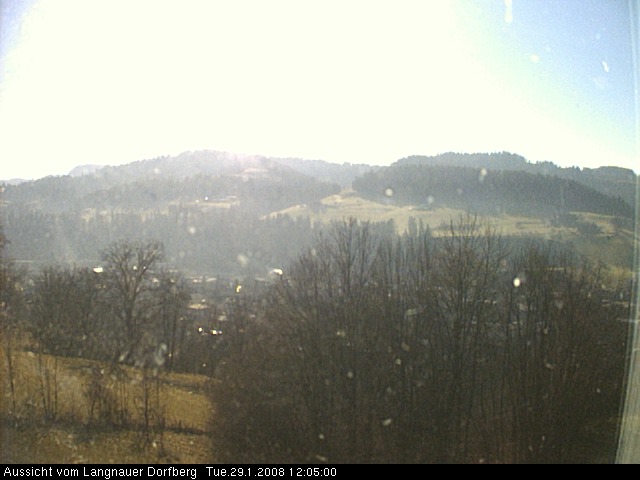 Webcam-Bild: Aussicht vom Dorfberg in Langnau 20080129-120500