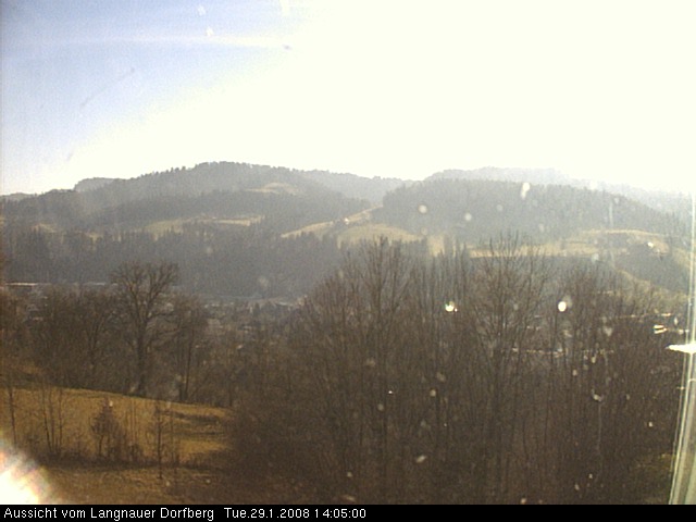 Webcam-Bild: Aussicht vom Dorfberg in Langnau 20080129-140500